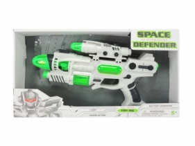 Pistolet interaktywny - światło, dźwięk