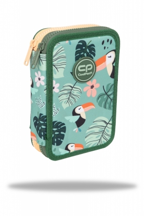 Coolpack, Piórnik podwójny z wyposażeniem Jumper 2 - Toucans (F066662)