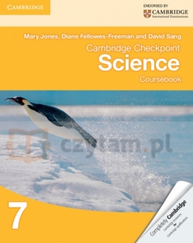 Cambridge Checkpoint Science Coursebook 7 - Jones Mary, Fellowes-Freeman Diane, Sang David