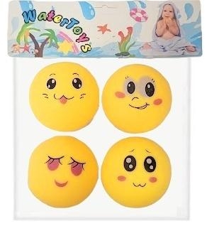 Piłki miękkie gumowe do kąpania 4szt