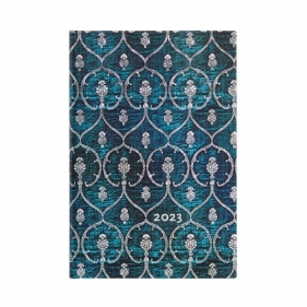 Kalendarz Paperblanks 2023 Blue Velvet Mini Tygodniowy