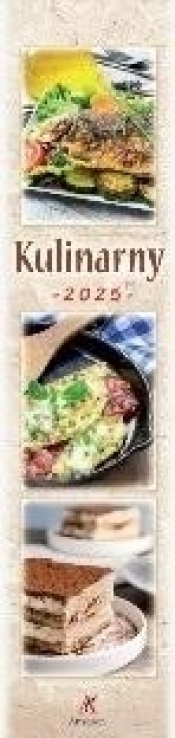 Kalendarz 2025 paskowy Kulinarny z przepisami mix
