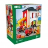 Brio Trains & Vehicles: Remiza strażacka (63383300)