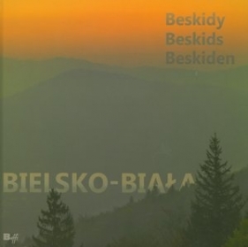 Miasto z górami. Bielsko-Biała i Beskidy. Wersja polsko-angielsko-niemiecka - Dzikowska Elżbieta, Kryński Wojciech