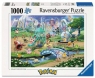 Ravensburger, Puzzle 1000: Pokemon 1 (12002033) Wiek: 14+