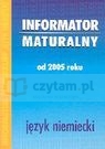 Język Niemiecki Informator maturalny 2005