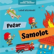 Pożar, Samolot - Ludwik Wiszniewski, Gerard Śmiechowski