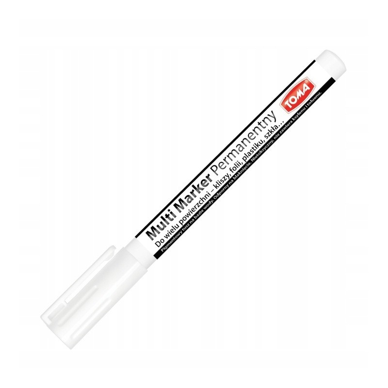 Marker permanentny Multi Soft 1,5mm. - biały