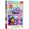 Puzzle Koci Domek Gabi Zabawy z Gabby 2x24