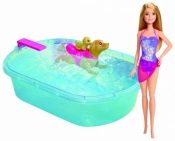 BARBIE Plywajacy piesek i basen