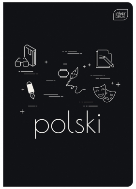 Zeszyt A5/60k linia UV - Polski