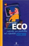 Trzecie zapiski na pudełku od zapałek 1994-96 Umberto Eco