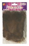 Piórka brązowe 10-12cm 50szt