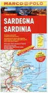 Sardinia. Mapa samochodowa Marco Polo w skali 1:200 000 Opracowanie zbiorowe