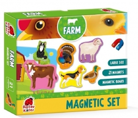 Gra magnetyczna - Farma (RK2090-01)