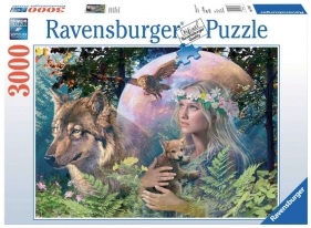 Ravensburger, Puzzle 3000: Pani lasu (170333)