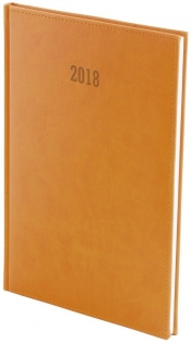 Kalendarz 2018 A4 tygodniowy Vivella pomarańczowy