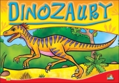 Kolorowanka. Dinozaury mała - Dino pręgowany (A5, 12 str.) - Praca zbiorowa