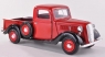 MOTORMAX Ford Pick Up 1937 (redblack) (73233)