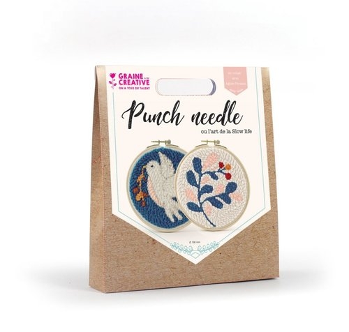 Zestaw Punch Needle Dwa Wzory Graine Creative
