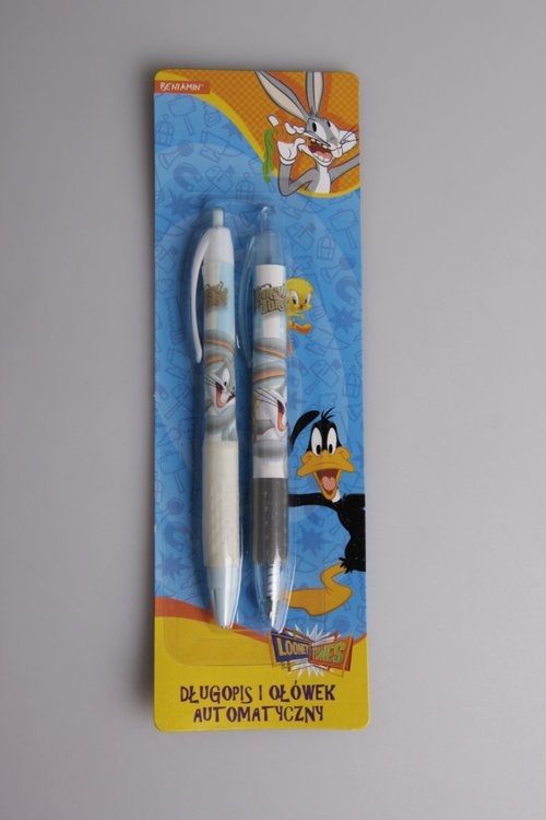Długopis i ołówek automatyczny Looney Tunes