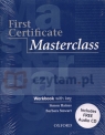 Masterclass First Certificate workbook with key Haines Simon