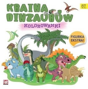 Kraina dinozaurów. Kolorowanki