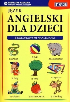 Język angielski dla dzieci z kolorowymi naklejkami - Gabrielle Smith-Dluha, Veronika Moravkova, Pavlína Šamalíková