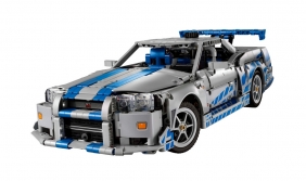 Lego Technic - Samochód Nissan Skyline GT-R (R34) z filmu Za szybcy, za wściekli, 1410 el. (42210)