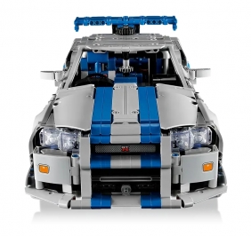 Lego Technic - Samochód Nissan Skyline GT-R (R34) z filmu Za szybcy, za wściekli, 1410 el. (42210)