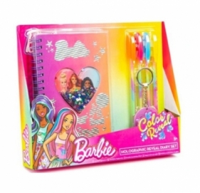 Barbie zestaw pamiętników z długopisami