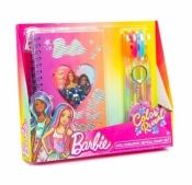 Barbie zestaw pamiętników z długopisami