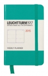 Kalendarz 2015 Mini Leuchtturm1917 tygodniowy szmaragdowy