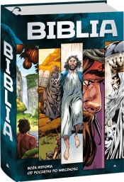 Biblia w komiksie. Boża historia od Początku po Wieczność - Ben Avery, Sergio Cariello
