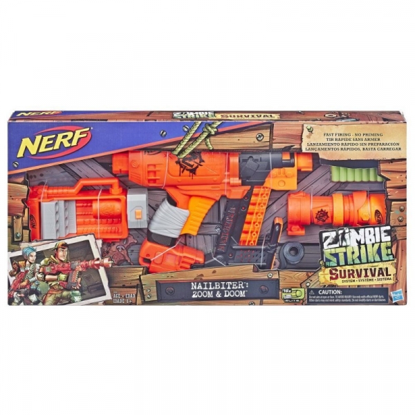 Wyrzutnia Nerf Zombie Nailbiter (E6163)
