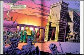 Biblia w komiksie. Boża historia od Początku po Wieczność - Ben Avery, Sergio Cariello