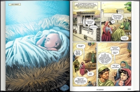 Biblia w komiksie. Boża historia od Początku po Wieczność - Ben Avery, Sergio Cariello