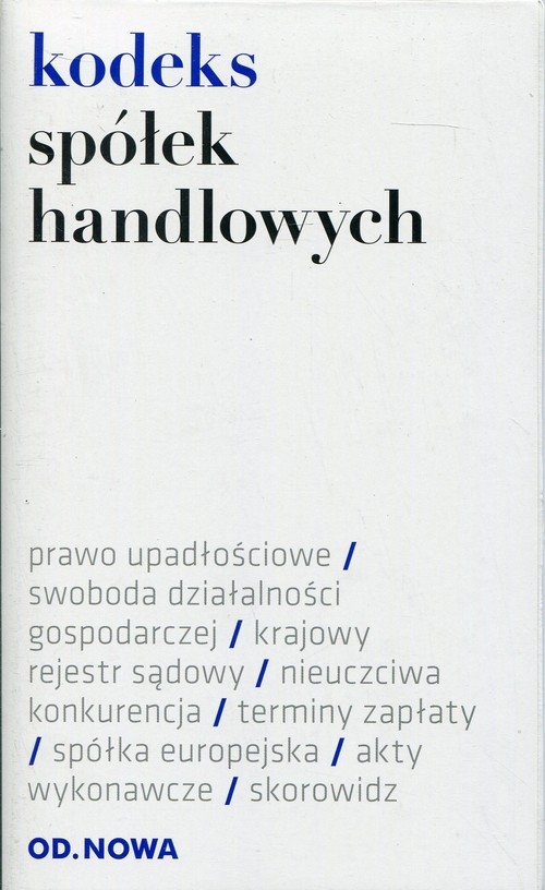 Kodeks spółek handlowych