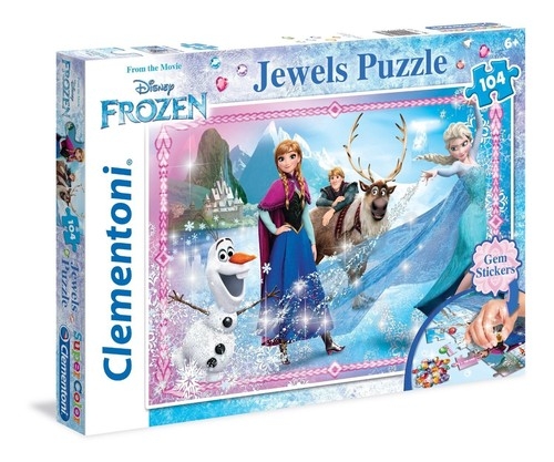 Puzzle Jewels Kraina Lodu 104 elementów (20133)