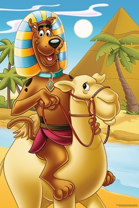 Scooby Doo w Egipcie - puzzle maxi 24 (14233)
