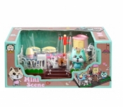 Meble z akcesoriami kotek