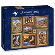 Bluebird Puzzle 1000: Galeria ośmiu obrazów (70233)