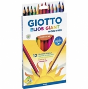 Kredki Giotto Elios Giant 12 kolorów