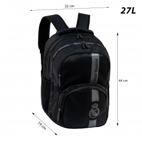 Plecak Real Madrid Black, AB200