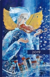 Terminarz 2019 Kolor tygodniowy - aniołek