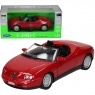 WELLY Alfa Romeo Spider, czerwone (WE29387)