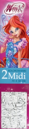 Kolorowanka midi Winx