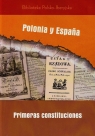 Polonia y Espana primeras costituciones  Cristina González Caizán, Pablo de la Fuente, Miguel Angel Puig-Samper