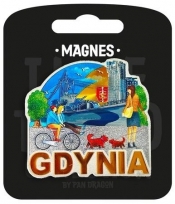 Magnes I love Poland Gdynia ILP-MAG-C-GDY- 36