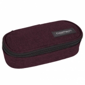 Piórnik owalny Coolpack Campus Snow Plum
